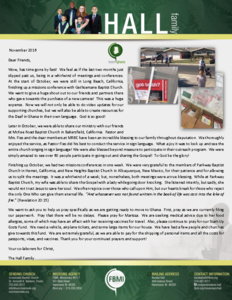 Baraka Hall Prayer Letter: A Whirlwind of Meetings
