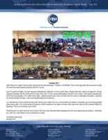Eddie Arold Prayer Letter:  God Is WORKING!