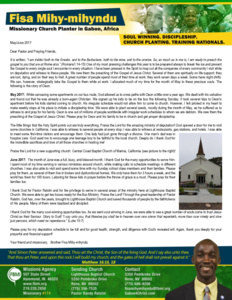 Fisa Mihy-mihyndu Prayer Letter:  We Are Debtors to Them