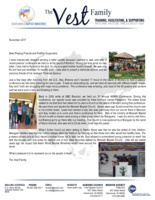 Charlie Vest Prayer Letter:  Little Did We Know . . . 