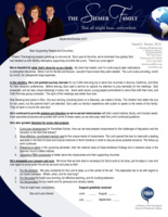 Dan Siemer Prayer Letter: Continued Provision of Wisdom and Direction