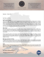Montana Morrow Prayer Letter: God Provides Yet Again!