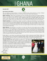 Team Ghana Update:  Micheal and Abigail's Story