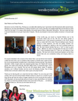 Wes Palla Prayer Letter:  Enjoying Some Momentum