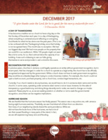 Missionary #6703 Prayer Letter:  A DAY OF THANKSGIVING!
