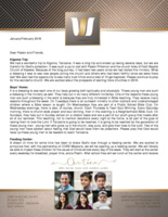 Jerry Wyatt III Prayer Letter:  Kigoma Trip