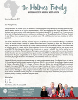 Mark Holmes Prayer Letter:  Graduation, Ordination, and Conferences