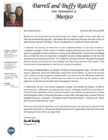 Darrell Ratcliff Prayer Letter:  Preaching in Southeast Mexico