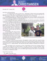 Scott Christiansen Prayer Letter:  One by One