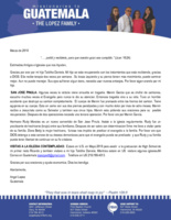 Angel Lopez Prayer Letter:  Two New Converts