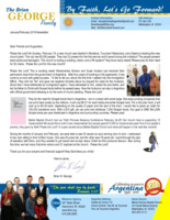 Brian George Prayer Letter:  New Church Plant, Souls Saved and Baptized!