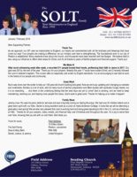 Dave Solt Prayer Letter: Thank You!