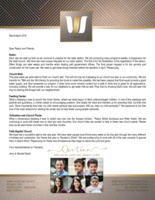 Jerry Wyatt III Prayer Letter:  Radio Ministry