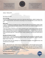 Montana Morrow Prayer Letter:  God Is Working!