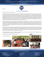 Paul Lung Prayer Letter:  Water Festival