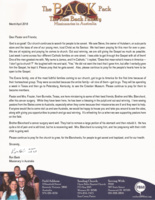 Ron Back Prayer Letter: Still Seeking the Lost