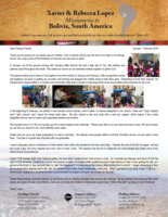 Xavier Lopez Prayer Letter: Vacation Bible School, Souls Saved, Baptisms, 7 New Sunday School Classes, and New Bus Route