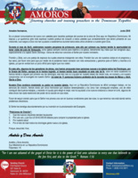 Andres Amoros Prayer Letter:  Praise the Lord for the Spring Program Results!