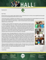 Baraka Hall Prayer Letter:  God Has Been Good to Our Family
