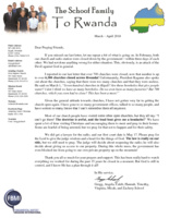 Gregg Schoof Prayer Letter:  6,300 Churches Closed in Rwanda
