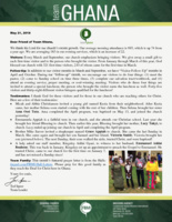 Team Ghana Update: "Visitor Follow-Up" Month