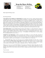Warren Storm Prayer Letter:  Soul Winning Works!