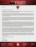 Zach Foust Prayer Letter:  Many Projects in Need of Prayer!