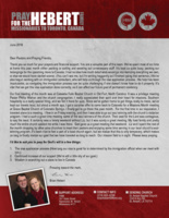 Brian Hebert Prayer Letter: Making Preparations