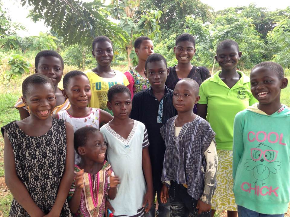 Young People from Pastor Aning's Ministry