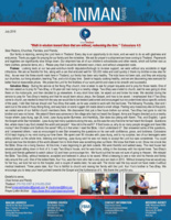 Chad Inman Prayer Letter: "Walk in Wisdom . . . Redeeming the Time"
