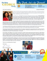 Brian George Prayer Letter:  Mrs. Ruth Owens' Passing and New Prison Ministry Started at Local Prison