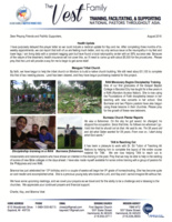 Charlie Vest Prayer Letter: Mangyan Tribal Church