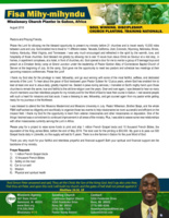Fisa Mihy-mihyndu Prayer Letter: A Famine of the Word of God in Gabon
