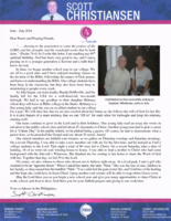 Scott Christiansen Prayer Letter: Bold Students