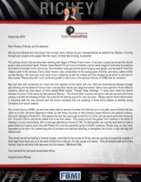 Andy Richey Prayer Letter: 61 First-Time Visitors, New In-Home Bible Studies, and Souls Saved!