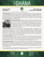 Team Ghana National Pastor Spotlight: New Converts Burdened for Others