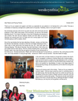 Wes Palla Prayer Letter:  Having Ourselves a Time!