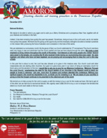 Andres Amoros Prayer letter: Church's 17th Anniversary