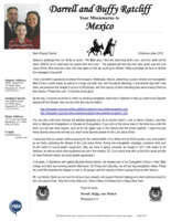 Darrell Ratcliff Prayer Letter:  Merry Christmas 2018!