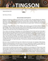 Garry Tingson Prayer Letter:  We Have Much to Be Thankful For!