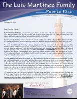 Luis Martinez Prayer Letter:  So Thankful!