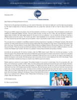 Paul Lung Prayer Letter:  Thank God for His Goodness!