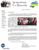 Gregg Schoof Prayer Letter: Five Graduate From Bible College!