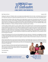 Henry Gonzalez Prayer Letter:  A Year in Review