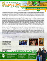 Keith Hamilton Prayer Letter: Shining the Light in the Fading Sun