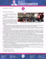 Scott Christiansen Prayer Letter: So Much the More in 2019