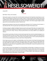 Brandon Heselschwerdt Prayer Letter:  God Has Been So Good to Us!