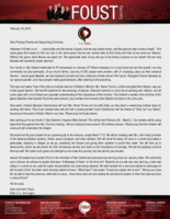 Zach Foust Prayer Letter:  Come Boldly to the Throne of Grace