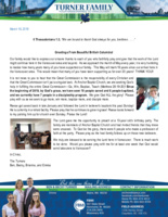 Ben Turner Prayer Letter: Greetings From Beautiful British Columbia!