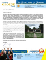 Brian George Prayer Letter:  Soul-Winning Visits and Bible College Goals!